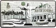 Placa Carro Decoração Lembrança Rio De Janeiro Auto Relevo