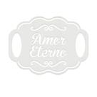 Placa Casamento Decoração Corte Premium MDF Branco Placa Casamento Decoração Corte Premium MDF Branco