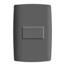 Placa cega 4x2 Grafite + Suporte Ref 30900-38 - Simon 30