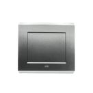 Placa Cega 4X4 Prata Step 2Cl0N467003Br Abb