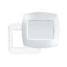 Placa Cega com Suporte Fame Elegance 4x4 Branco