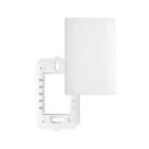 Placa Cega Com Suporte Fame Habitat 4x2 Branco Placa Cega Com Suporte Fame Habitat 4x2 Branco