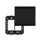 Placa Cega com Suporte Fame Habitat Black 4x4 Preta