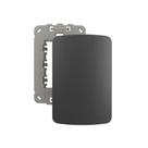 Placa Cega com Suporte MarGirius B3 Colors 4x2 Grafite