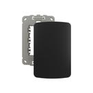 Placa Cega com Suporte MarGirius B3 Colors 4x2 Preto Ebony