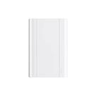 Placa Cega Fame Modulare 4x2 Branca
