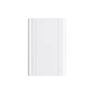Placa Cega Fame Modulare 4x2 Branca