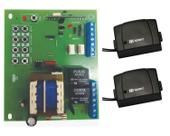 Placa Central de Motor para Portao Eletrônico Sensor Hall Compatível Rossi + 2 Controle Remoto Farol Luz Alta