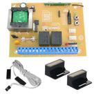 Placa Central Motor Portão Rossi Sensor Reed Switch + Suporte e Imãs + Sensor Deslizante 70CM