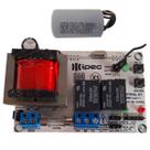 Placa Central Motor Portão X1 Universal + Capacitor Partida Garen PPA Rossi Acton Ipec