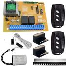 Placa Central Motor Rossi Compatível com Mx30 Kx30 Controles 3 mts Cremalheira Sensor Fim de Curso Capacitor 25UF 127V