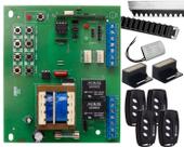 Placa Central Sensor Hall Controles Imãs Capacitor 25UF 127V Cremalheiras X4 Ipec