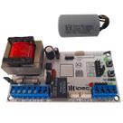 Placa Central X2 Motor Portão Garagem Ipec + Capacitor 15UF
