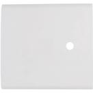 Placa Com 1 Furo 4x4 9,5 Mm Tramontina Liz Branca Tramontina