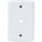 Placa com 1 Furo 9 mm 4x2 Tramontina Lux² Branca