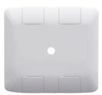 Placa com 1 Furo 9,5 mm 4x4 Tramontina Aria Branca