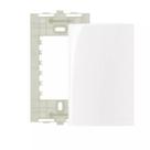 Placa com Suporte 4x2 Branco - Sleek