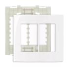 Placa com Suporte 4x4 - Sleek Placa com Suporte 4x4 - Sleek