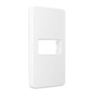 Placa com Suporte p/ Condulete 1" 1p Sleek Branco MarGirius