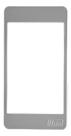 Placa condulete modular 3 modulo cinza ref 16045-8 - blux Placa condulete modular 3 modulo cinza ref 16045-8 - blux