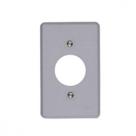 Placa Conjunto Ilumi Cinza 4X2 - Tomada Redonda 1348