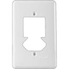 Placa Conjunto Ilumi Stylus Branco 4X2 - 2 Interruptores + 1 Tomada - 20430 Placa Conjunto Ilumi Stylus Branco 4X2 - 2 Interruptores + 1 Tomada - 20430
