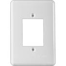 Placa Conjunto Ilumi Stylus Branco 4X2 -3 Interuptores - 2051