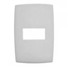 Placa Conjunto Modular Pialplus 4X2 - 1 Modulo Horizontal 618505