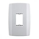 Placa Conjunto Modular Slim 4X2 - 1 Modulo Vertical Com Suporte 82060 Placa Conjunto Modular Slim 4X2 - 1 Modulo Vertical Com Suporte 82060