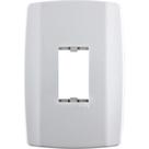 Placa Conjunto Modular Slim 4X2 - 1 Modulo Vertical Com Suporte 82060 Placa Conjunto Modular Slim 4X2 - 1 Modulo Vertical Com Suporte 82060