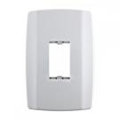 Placa Conjunto Modular Slim 4X2 - 1 Modulo Vertical Com Suporte 82060 Placa Conjunto Modular Slim 4X2 - 1 Modulo Vertical Com Suporte 82060