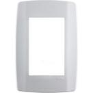 Placa Conjunto Modular Slim 4X2 - 3 Modulos Juntos Branca 8210