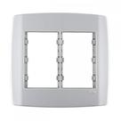 Placa Conjunto Modular Slim 4x4 - 3 Modulos + 3 Modulos Juntos Com Suporte 83090 Placa Conjunto Modular Slim 4x4 - 3 Modulos + 3 Modulos Juntos Com Suporte 83090