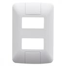 Placa Conjunto Modular Tramontina Aria 4X2 - 2 Modulos Separados 57203006 Placa Conjunto Modular Tramontina Aria 4X2 - 2 Modulos Separados 57203006