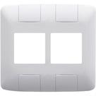 Placa Conjunto Modular Tramontina Aria 4X4 - 4 Modulos 57203/026 Placa Conjunto Modular Tramontina Aria 4X4 - 4 Modulos 57203/026
