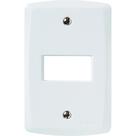 Placa Conjunto Modular Tramontina Lux 4X2 - 1 Modulo Horizontal 57105004
