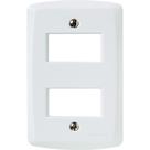 Placa Conjunto Modular Tramontina Lux 4X2 - 2 Modulos Separados 57105206 Placa Conjunto Modular Tramontina Lux 4X2 - 2 Modulos Separados 57105206