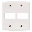 Placa Conjunto Modular Tramontina Lux 4X4 - 2 Modulos 57105/023 Placa Conjunto Modular Tramontina Lux 4X4 - 2 Modulos 57105/023