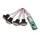 Placa controladora IO CREST 2 portas RS-232 DB9 Serial M.2 Placa controladora IO CREST 2 portas RS-232 DB9 Serial M.2
