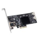 Placa controladora IO CREST Syba 8 portas SATA III não RAID