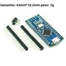 Placa Controladora Tipo-C Micro USB CH340 Nano 3.0 ATmega328P Compatível Com Arduino Nano V3.0 Placa Controladora Tipo-C Micro USB CH340 Nano 3.0 ATmega328P Compatível Com Arduino Nano V3.0