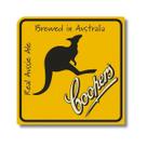 Placa Coopers Real Aussie Ale Canguru 44,5cm