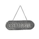Placa crematorio halloween cromus 29007291 Placa crematorio halloween cromus 29007291