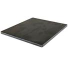 Placa de aço Jikacok A36 laminada a quente leve de calibre 4 30x30cm