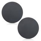 Placa de aço WENHUALI, aço A36 laminado a quente, com 4 cm de diâmetro (pacote com 2)