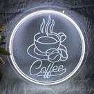 placa de acrílico com Led neon - Coffe para cantinho do cafe , com fonte bivolt placa de acrílico com Led neon - Coffe para cantinho do cafe , com fonte bivolt