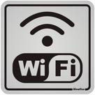 Placa de Alumínio Auto-Adesiva 12x12cm Wi-Fi - 900 AK - SINALIZE Placa de Alumínio Auto-Adesiva 12x12cm Wi-Fi - 900 AK - SINALIZE