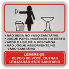 Placa de Alumínio Autoadesiva 12x12cm Educativa Sanitario Feminino 900 Ae Sinalize Placa 12x12 Placa de Alumínio Autoadesiva 12x12cm Educativa Sanitario Feminino 900 Ae Sinalize Placa 12x12