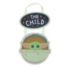 Placa de arte de parede Star Wars The Mandalorian The Child 5x10cm Placa de arte de parede Star Wars The Mandalorian The Child 5x10cm