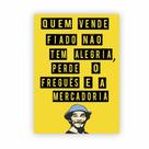 Placa de Aviso / Sinalização - Não Vendemos Fiado (25x20cm) - NF07 Placa de Aviso / Sinalização - Não Vendemos Fiado (25x20cm) - NF07